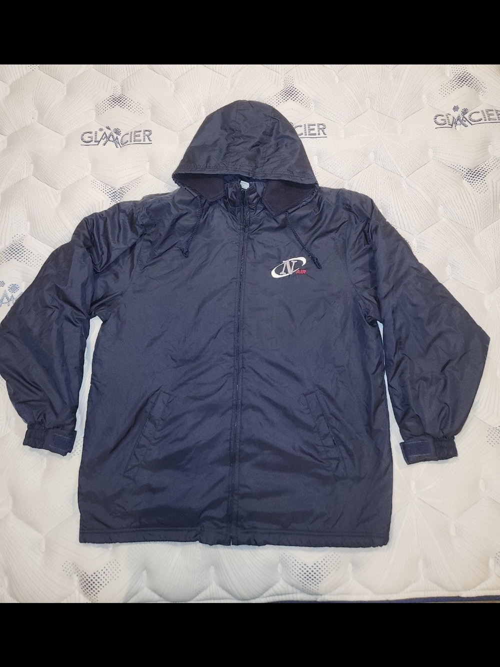 Vintage Y2K Nike Full Zip Black Water & Wind Resistant Jacket Men's Size XL Good
